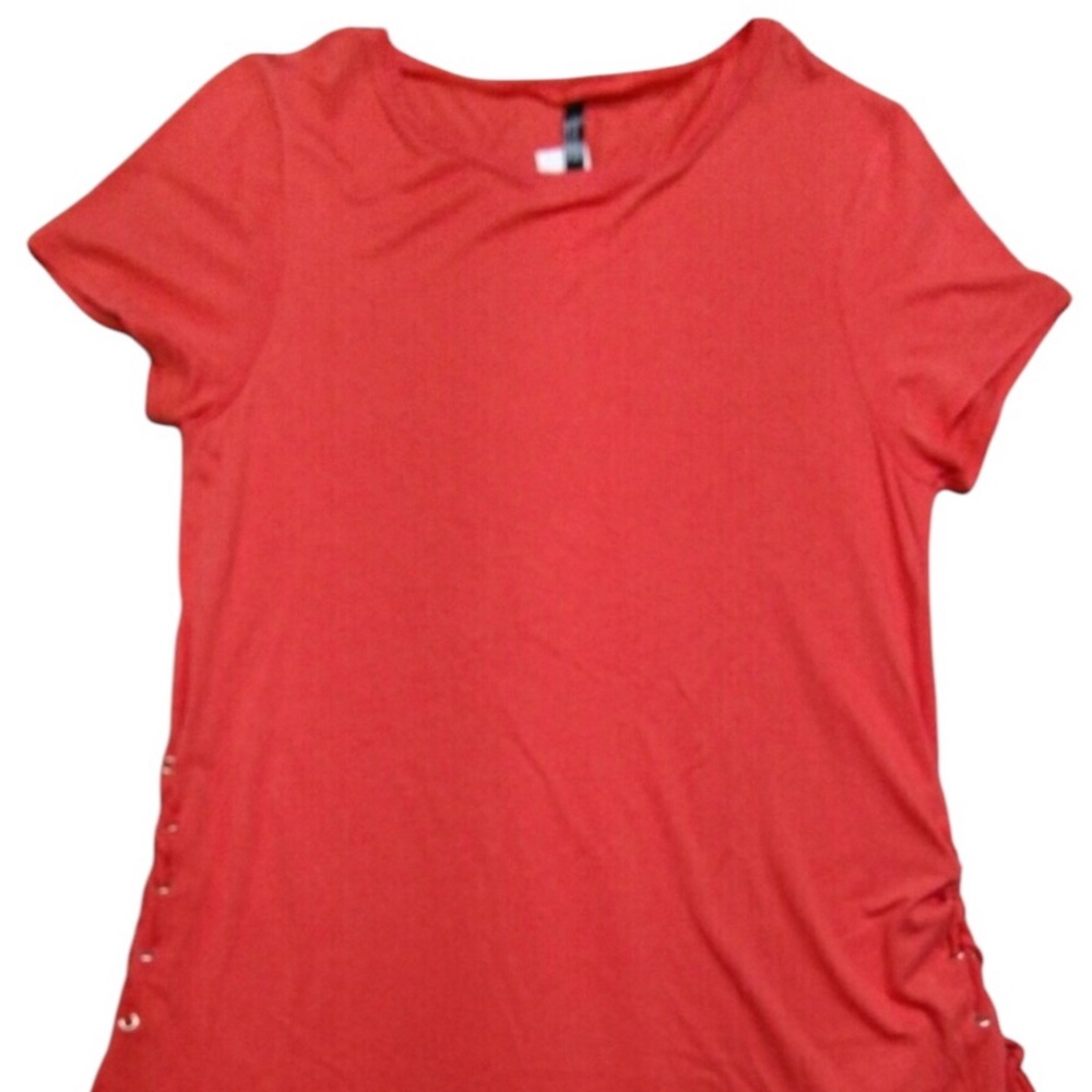 🌸 I Ma Belle Orange Tunic dress